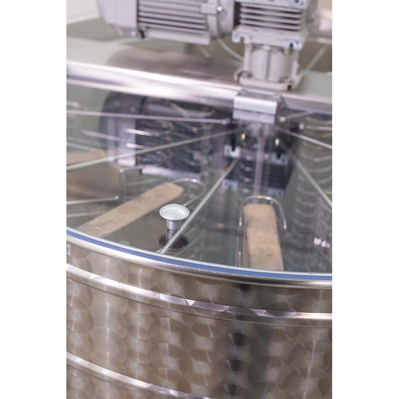 Honey Extractor 10-Cassette Electric Drive 220V INVERTER FULL INOX APIMAX