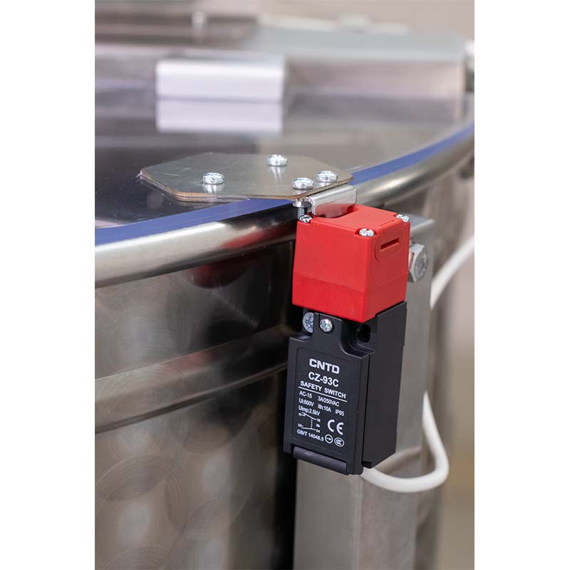 Honey Extractor 10-Cassette Electric Drive 220V INVERTER FULL INOX APIMAX