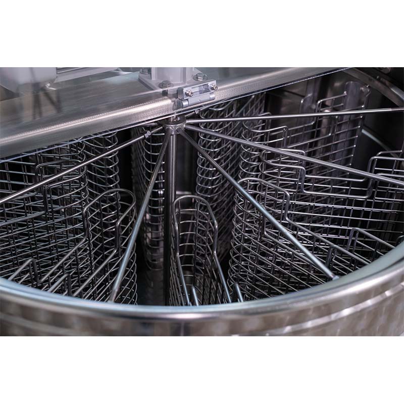 Honey Extractor 10-Cassette Electric Drive 220V INVERTER FULL INOX APIMAX