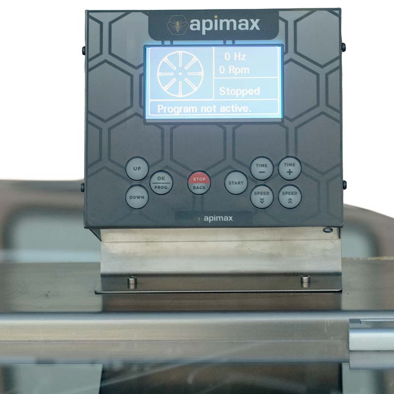 Honey Extractor 20-Cassette Electric Drive 220V INVERTER FULL INOX APIMAX