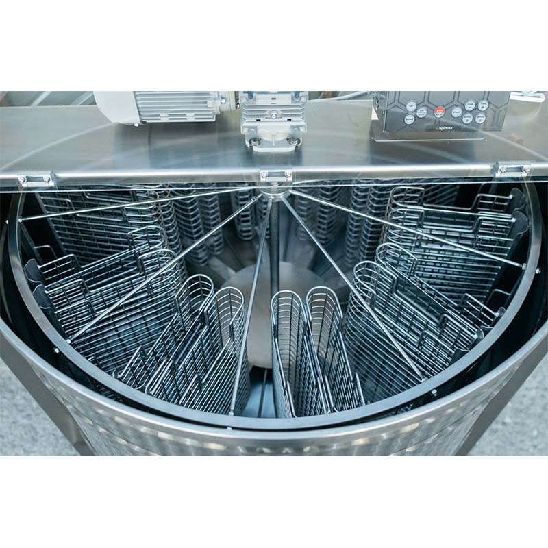 Honey Extractor 20-Cassette Electric Drive 220V INVERTER FULL INOX APIMAX